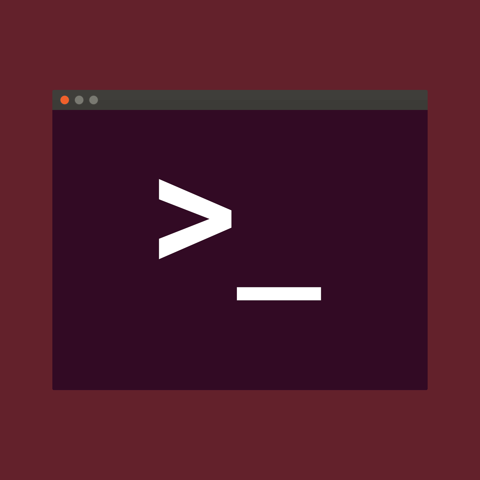 Terminal startup icon, direct access to system via command line