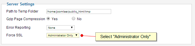 joomla-force-ssl