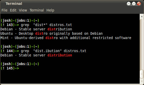 The grep filter searches a file for a particular pattern of characters, and displays all lines that contain that pattern. Grep Linux - How to use the grep command in Linux - Web24
